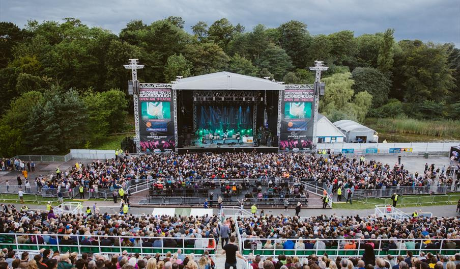 Scarborough Open Air Theatre Scarborough,, North Yorkshire,