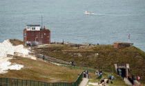 The Needles Old Battery and New Battery